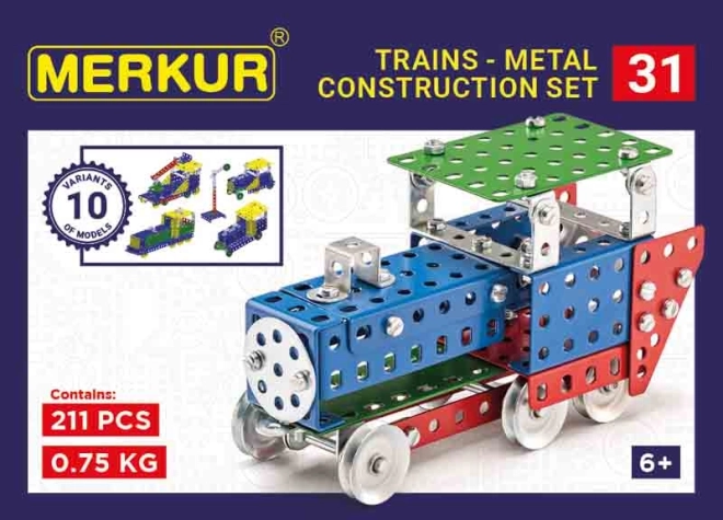 Merkur 031 Spoorwegmodellen - 211 onderdelen