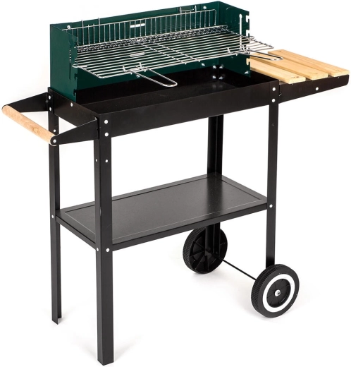 Verstelbare vuurhaard voor precies grillen