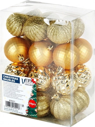 Complete set met koordjes om op te hangen