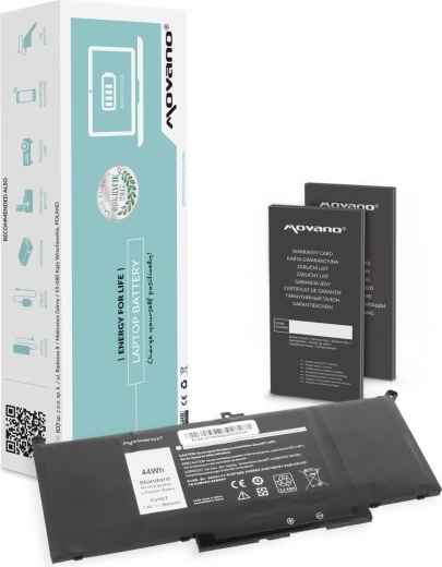 Movano-accu voor Dell Latitude 7290, 7390 en 7490 (5800 mAh, 44 Wh)