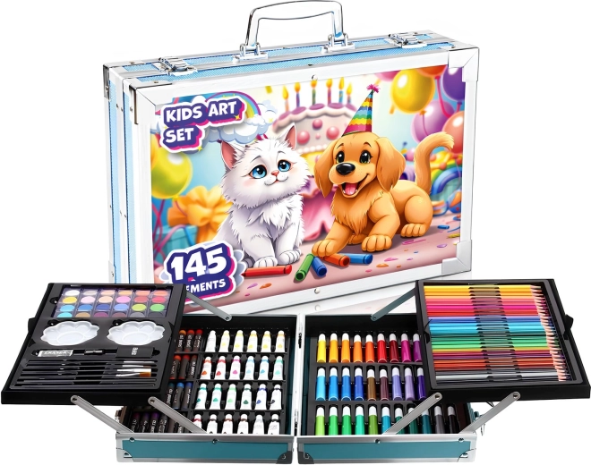 Kinderset Renew Force Pets met 145 onderdelen in een koffer