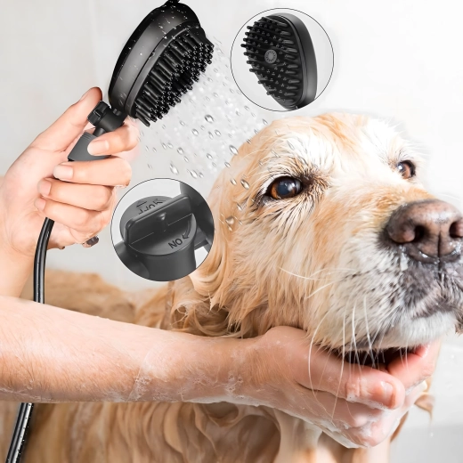 Comfortabel wassen en uitkammen in één