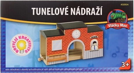 Vláčky Max tunnelstation