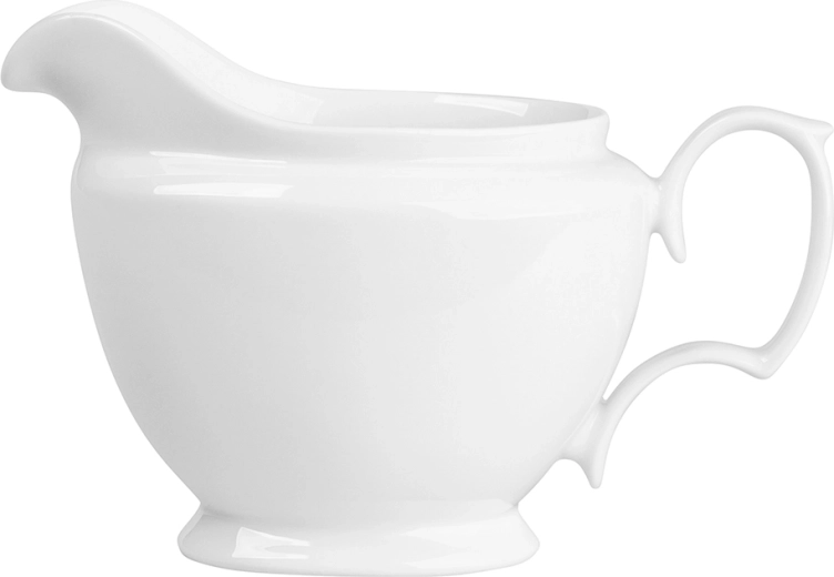 MariaPaula Klasyka klassieke witte porseleinen sauskom 400 ml