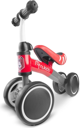 Loopfiets met vier wielen voor de kleinsten Ricokids