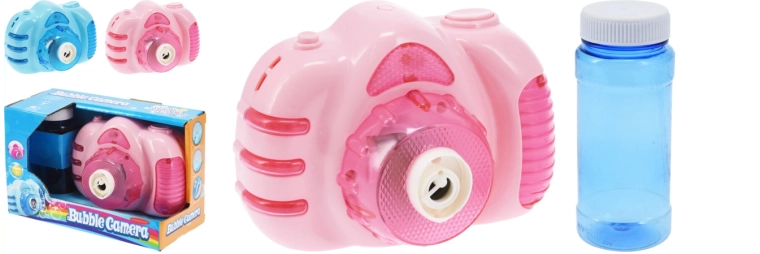 Bellenblaas in de vorm van een camera voor kinderen met melodieën