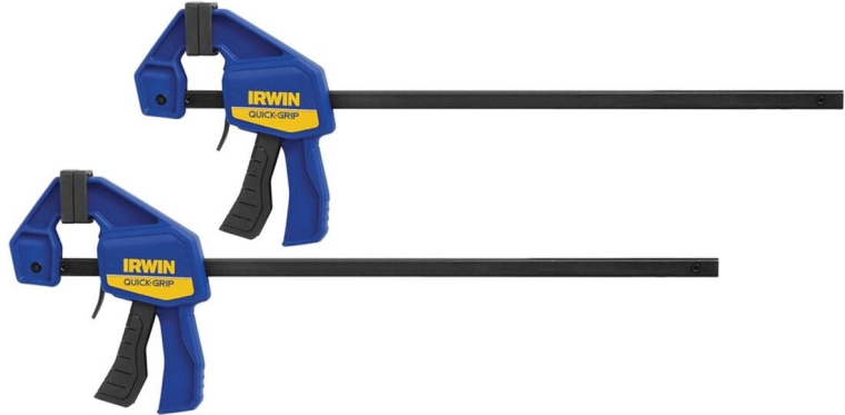 Éénhandige bediening met QUICK-RELEASE