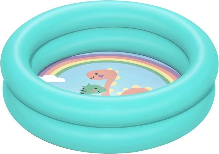 Opblaasbaar kinderzwembad 61 × 15 cm turkoois