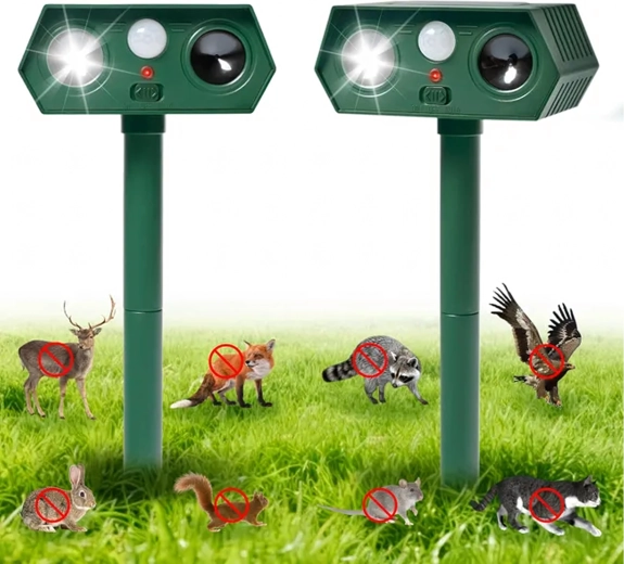 Effectieve afschrikking van diverse diersoorten