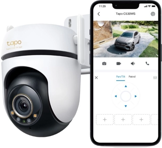 360° dekking met bewegingsvolging