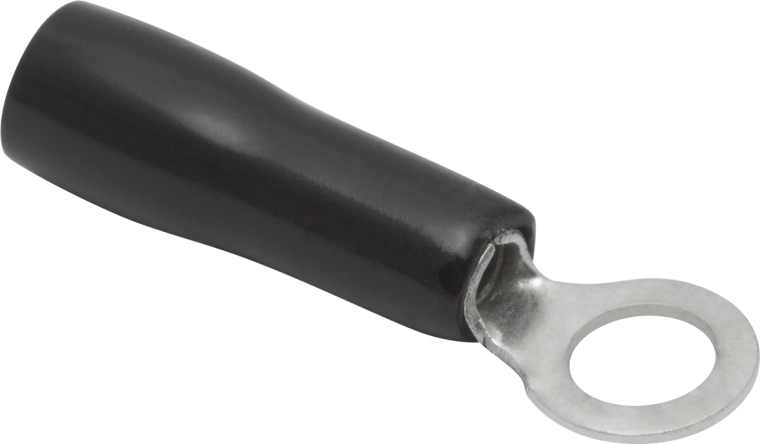 Geïsoleerde kabeloog 4/2 mm zwart