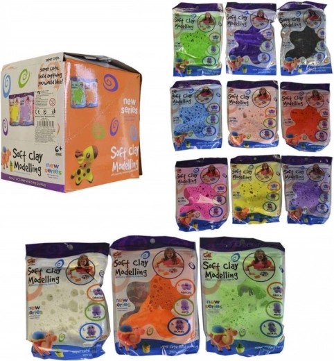 Zachte boetseerklei – set van 12 kleuren