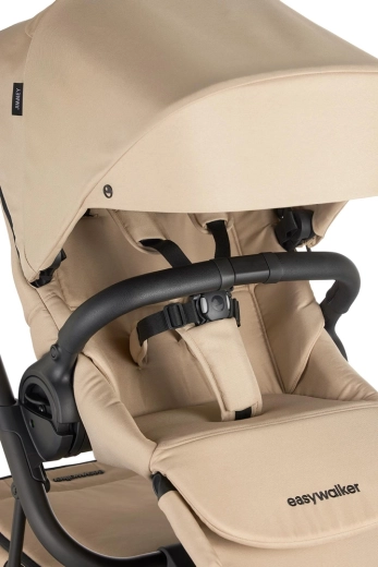 Wandelwagenzit tot 22 kg met volledig vlakke ligstand