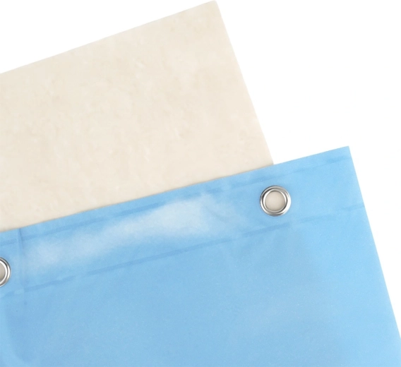 Eenvoudige montage dankzij verstevigde oogjes