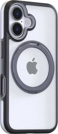 torras ostand r fusion hoesje voor iphone 16 plus zwart