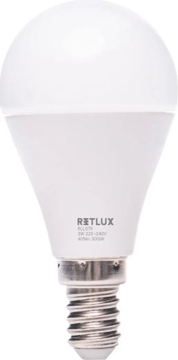 LED-lamp Retlux miniG E14 4 W daglichtwit