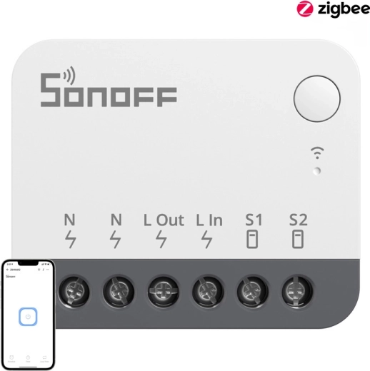 Slimme mini-schakelaar Zigbee Sonoff ZBMINIR2