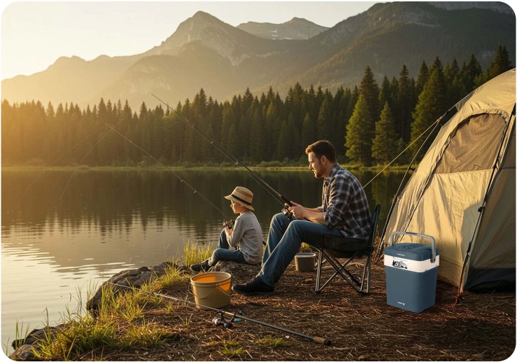 Ideaal voor kamperen, strand en picknick