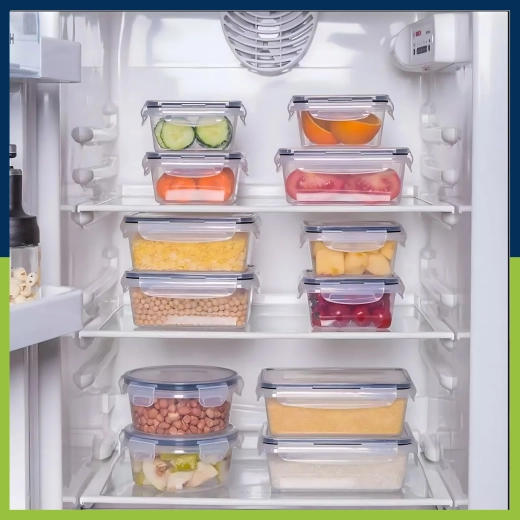 Perfecte organisatie in koelkast en voorraadkast