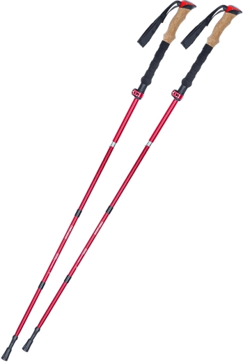 Opvouwbare trekkingstokken Sportwell met flip-lock vergrendeling