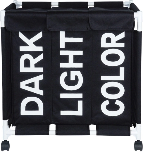 Drie compartimenten met duidelijke markering