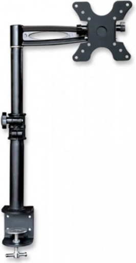 Bureausteun voor monitor, verstelbaar, 13–19 inch, 8 kg, zwart