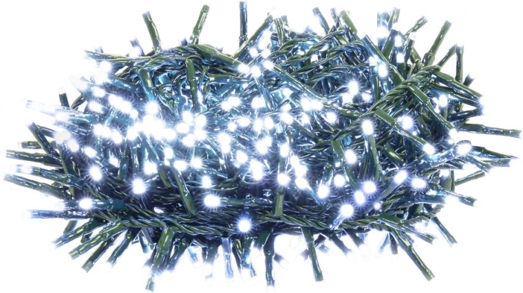 Kerst-ledlichtsnoer met ijspegels Retlux, 600 ledlampjes, koud wit