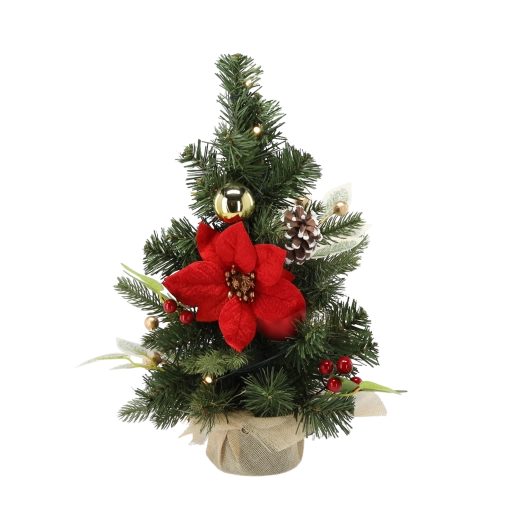 Elegante rood‑gouden decoratie