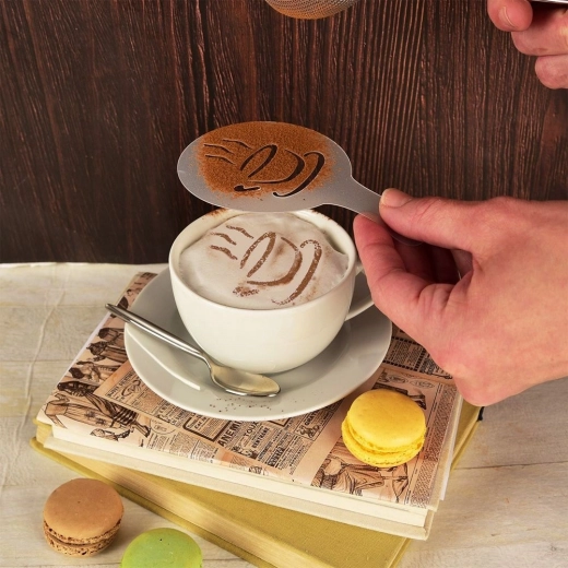 Effectvolle latte art in een paar seconden