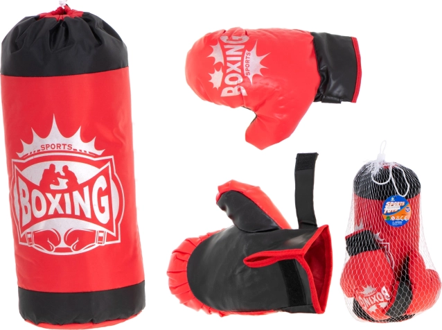 Bokszak en handschoenen – kinder-bokssset
