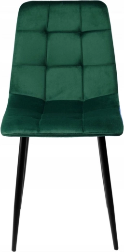 Velours bekleding met stiksels