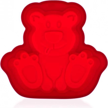 Siliconen bakvorm beertje Banquet Culinaria Red 19,8x20,7 cm