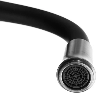 Waterbesparende perlator voor minder water en minder spatten