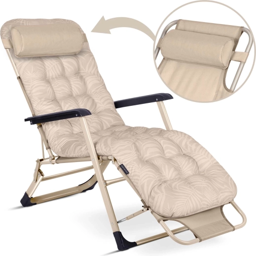 Gewatteerd comfort met hoofdsteun