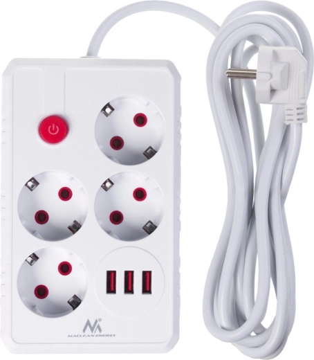 4 stopcontacten + 3× USB op één plek