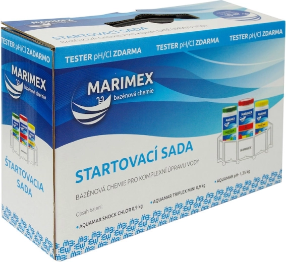 Marimex startset voor zwembadchemie