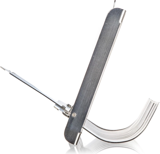 Geïntegreerde opscheplepel voor eenvoudige hantering