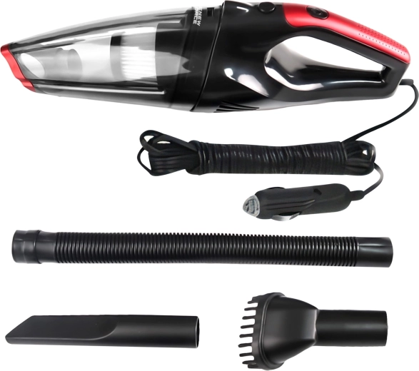 Handstofzuiger voor de auto Renew Force 100 W met HEPA-filter en LED-licht