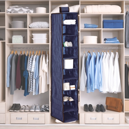 Snelle montage aan kledingroede