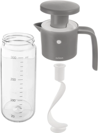 Handmatig mengen met zuiger zonder spatten