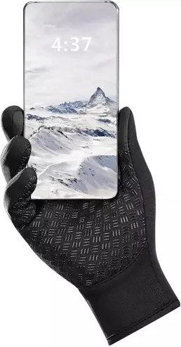 Touchbediening zonder de handschoenen uit te trekken