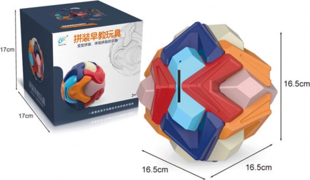 Opvouwbare 3D-puzzelbal spaarpot