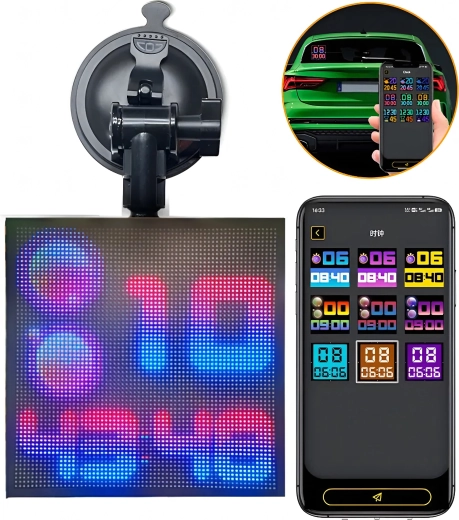 Full‑color RGB‑matrix 32×32 voor opvallende animaties