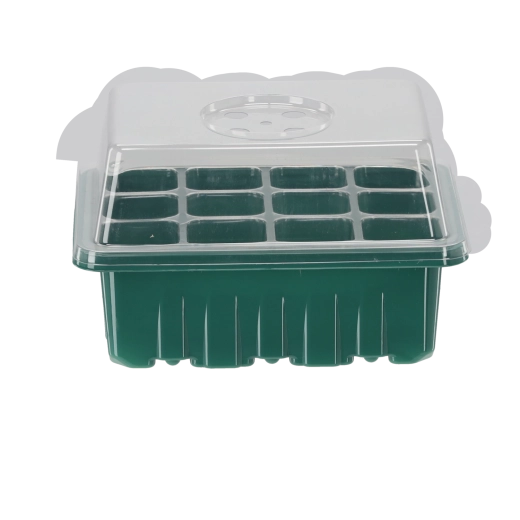 Transparante deksels met ventilatie