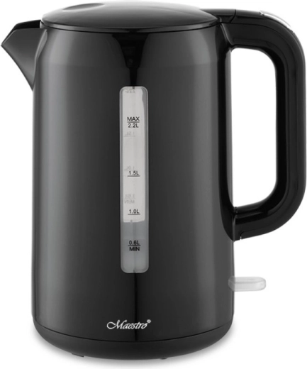 Elektrische waterkoker 2,2 l 2200 W Maestro zwart
