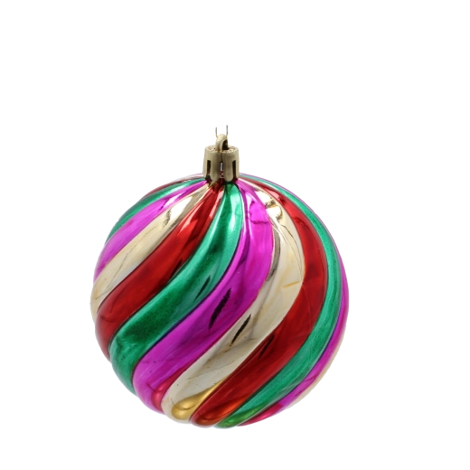 Speelse gestreepte ornamenten