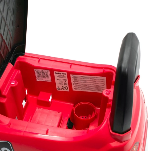 Opbergruimte onder de zitting