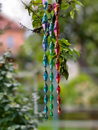 Vloeiende rotatie in de wind