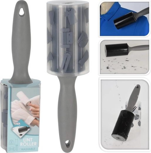 Afwasbare reinigingsroller voor textiel 6 × 23 cm