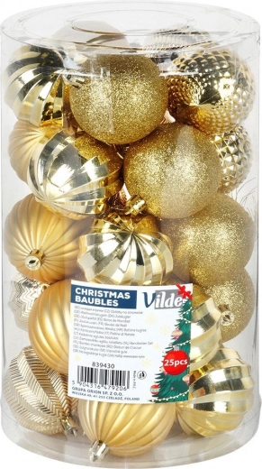 Praktische set van 25 stuks met lintjes